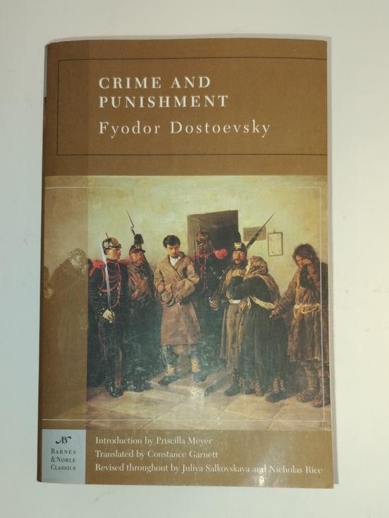 Barnes & Noble Other - Crime And Punishment Dostoevsky Paperback Book Barnes & Noble Classics VTG 2007